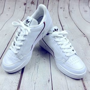 ADIDAS ORIGINALS CONTINENTAL 80S LEATHER SNEAKERS mens size 7